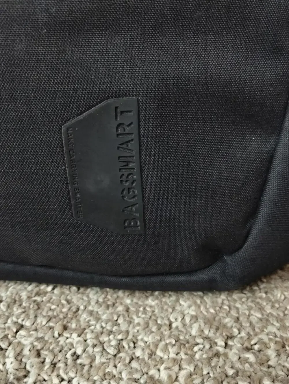 BAGSMART 17.3 Inch Expandable Laptop Briefcase Messenger Bag Black